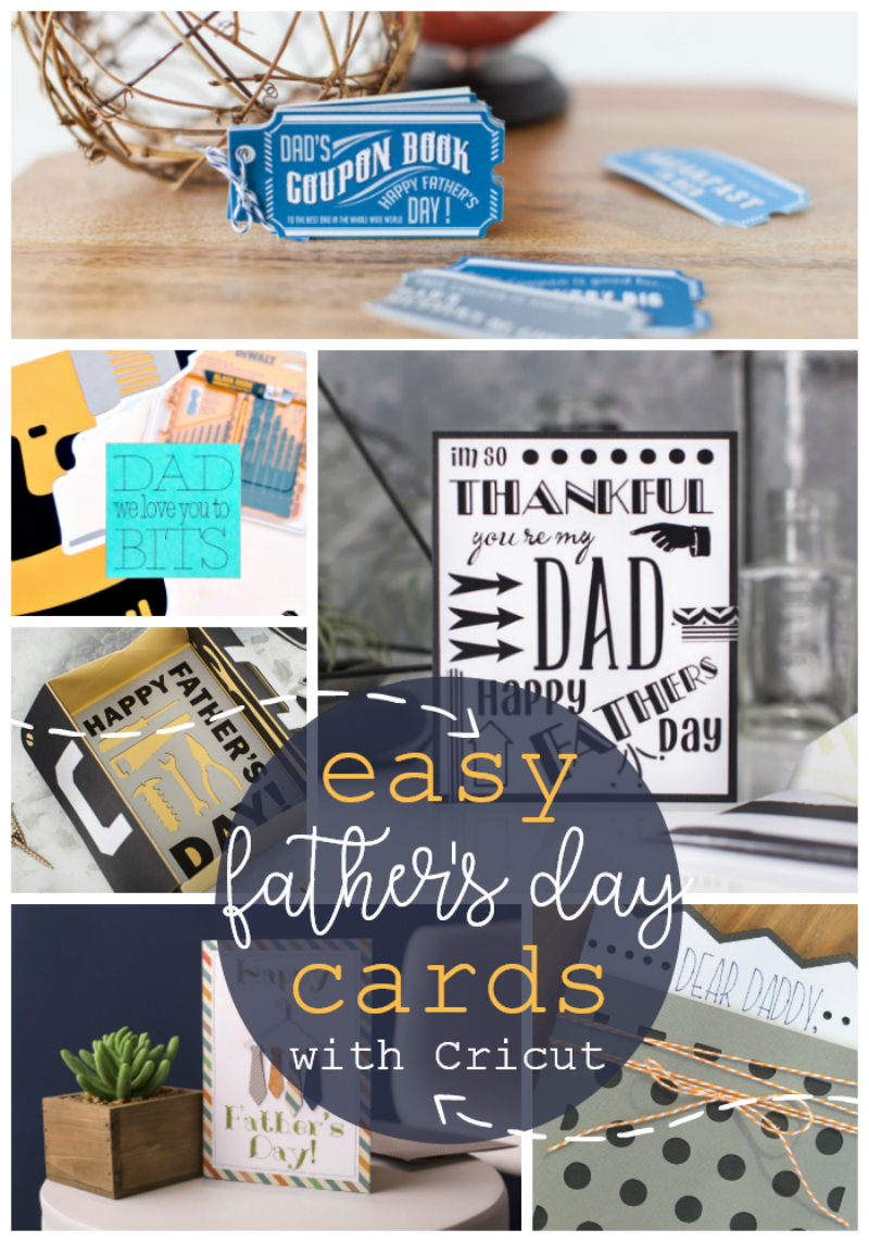 Download Fill In The Blank Father S Day Card 10 More Cute Card Ideas For Dad Cricut