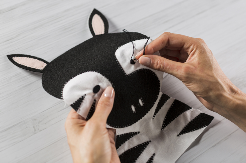 6: And Then There Was Sight Stuffed Zebra Tutorial