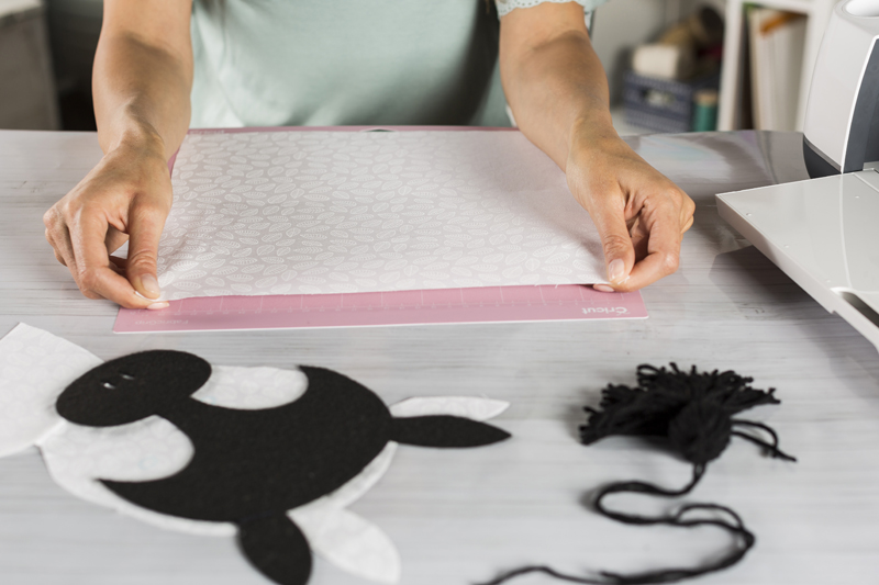 2: Cut All the Pieces Stuffed Zebra Tutorial