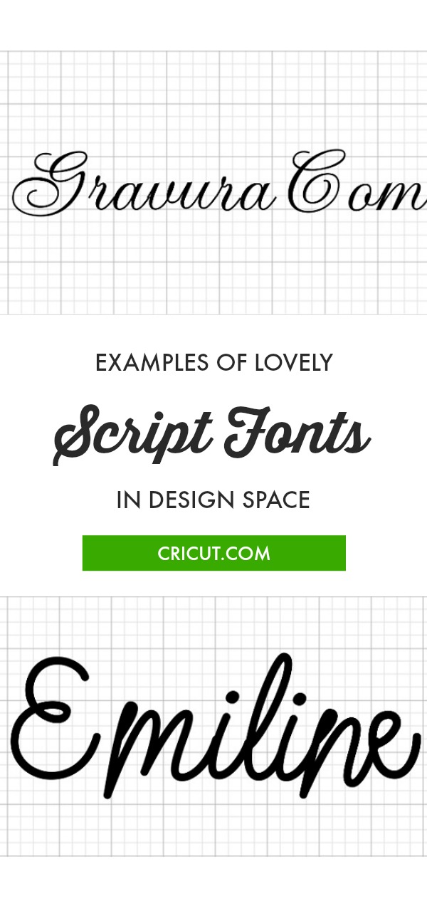 Download Get Fancy With These Script Fonts - Cricut