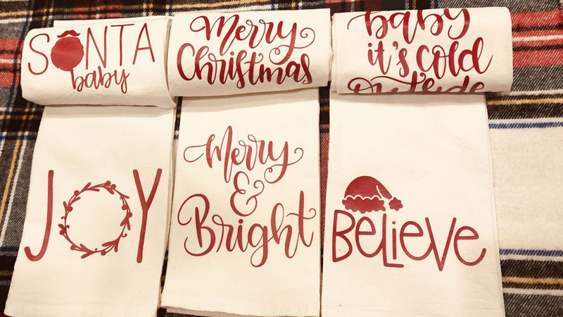 Cricut Community Favorites: Kitchen Towels Cricut Community Favorites: Kitchen Towels