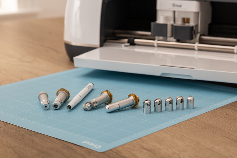  Cricut Maker tools for perforation, debossing, wavy cut, and engraving