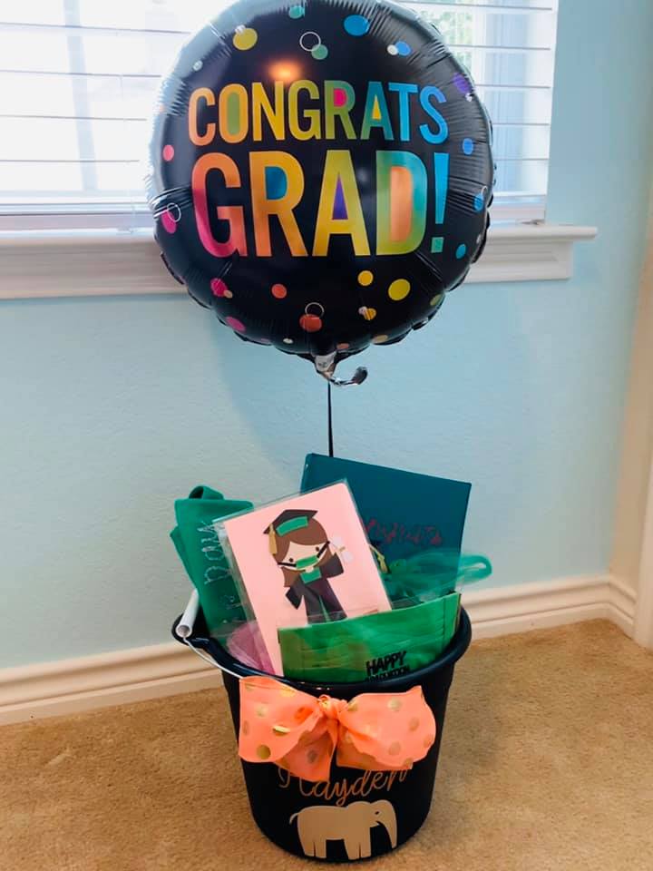 Karyl Patredis Adopt-a-Senior Graduation Gift Basket