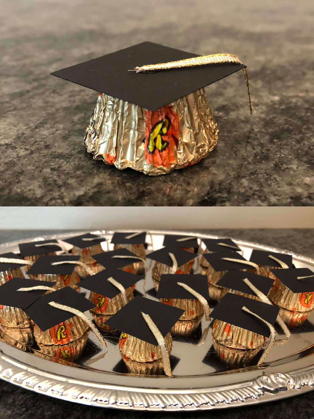 Meg Roe Bryant Peanut Butter Cup Graduation Treats