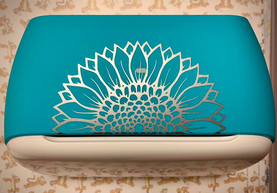 James Davis' Cricut Joy with Mandala