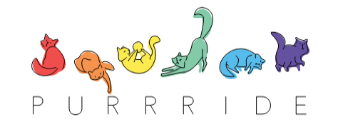 Purrride graphic from Cricut Pride image set