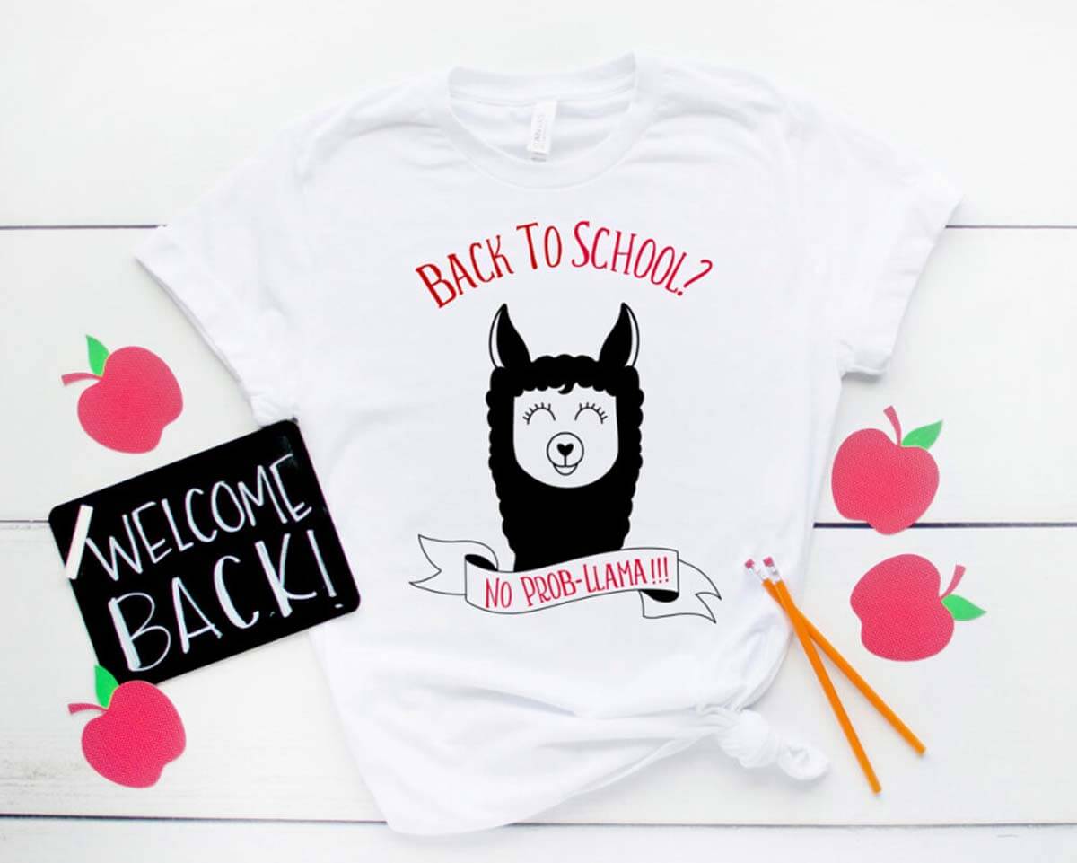 10 fun and creative DIY Back to School shirt ideas Cricut