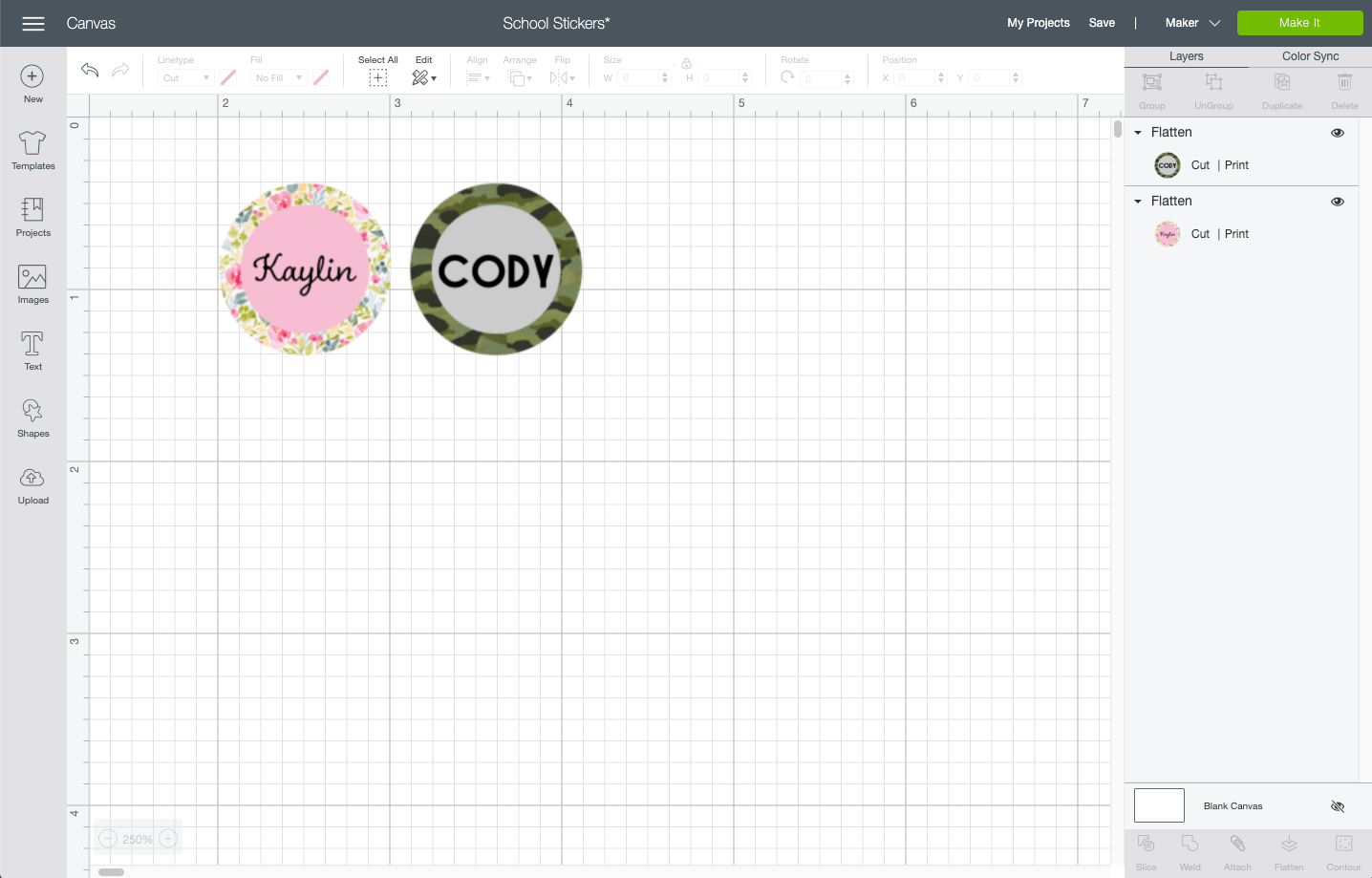 How to create personalized stickers for back-to-school – Cricut