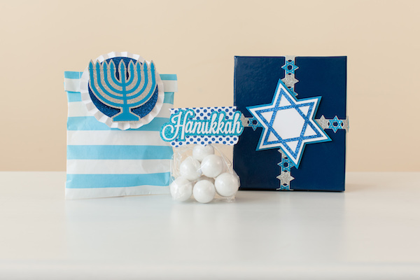 DIY Menorah for Kid's Hanukkah Celebration with Cricut - Jolly & Happy