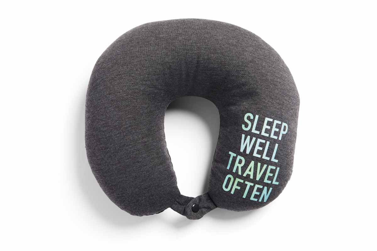 Sleep well, travel often neck pillow.