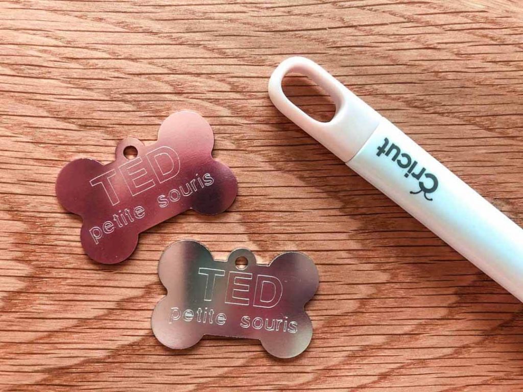 ENGRAVE DOG TAGS WITH A CRICUT MAKER - Creates with Love