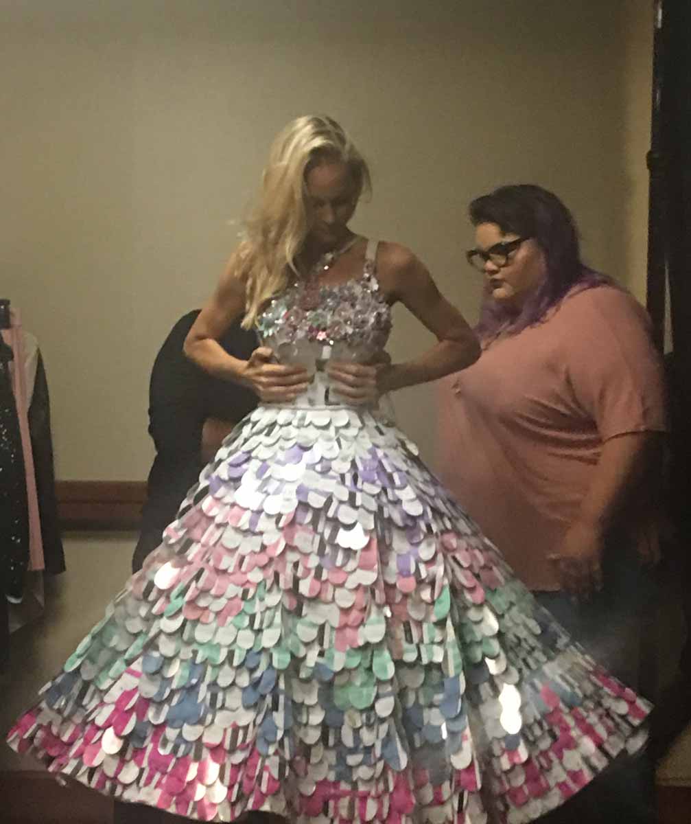 Sally Beauty Ion Hair Color Custom Dress by Ashley Nell Tipton