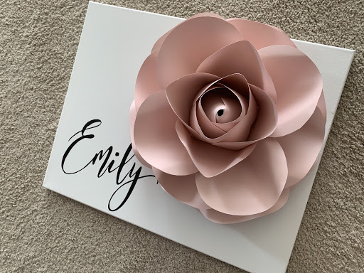 Emily paper flower from Cookie's Paper Petals