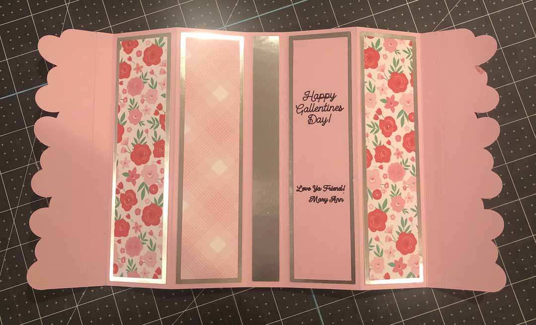 Mary Ann Penn Gallentine's Day card