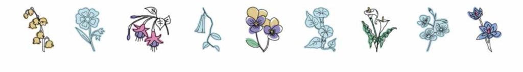 Cricut Access image set: Flowers in Bloom
