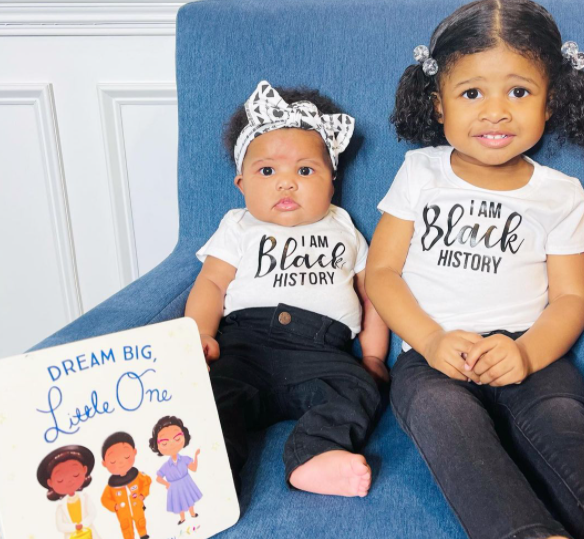 I Am Black History shirts for sisters by @_truetoher