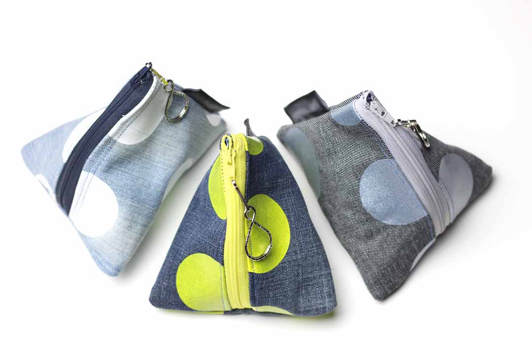 Joey Johnson denim accessories with Cricut