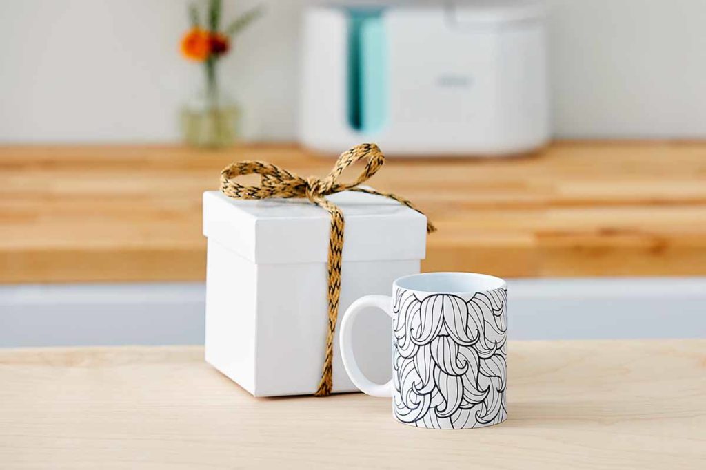 Cricut Mug Press - finished mug