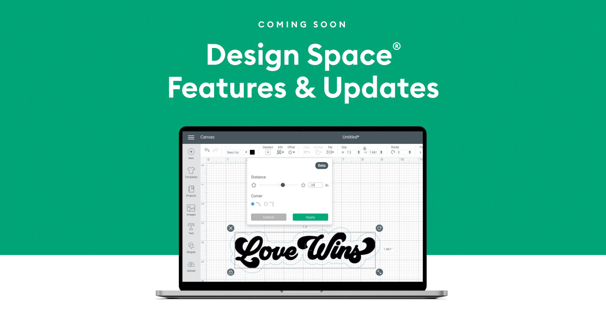 New features and updates coming to Design Space Cricut