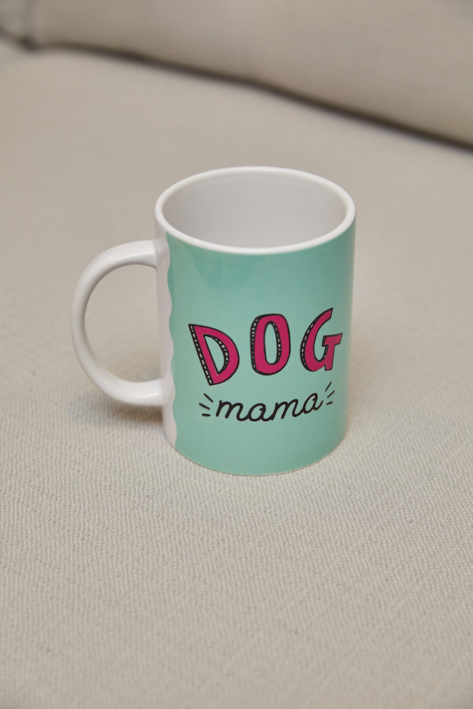 "Dog mama" mug