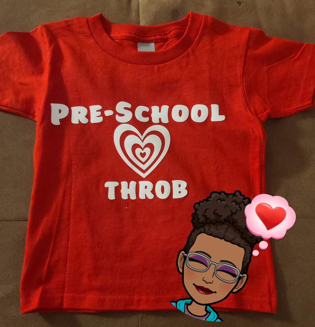 Melissa Barr: Pre-school heart throb T-shirt
