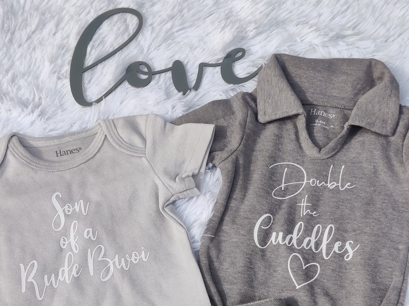 cricut baby clothes