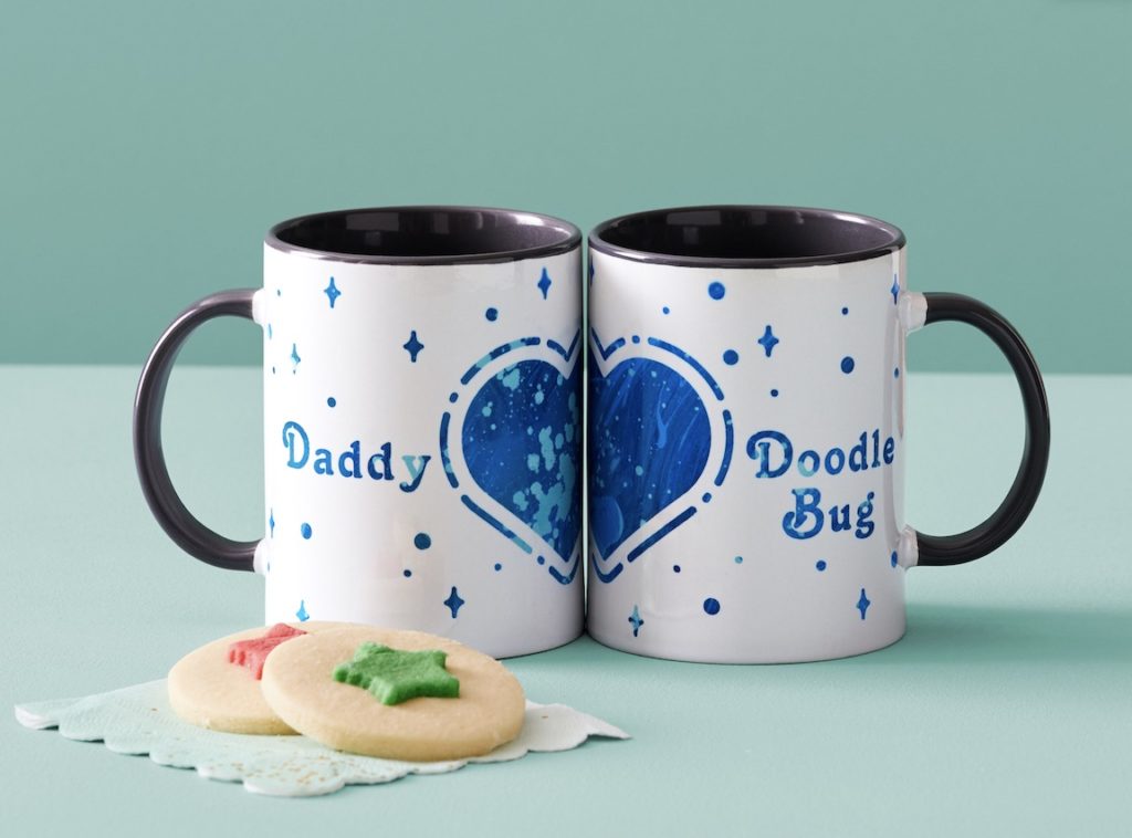 Custom coffee mugs for Dads.