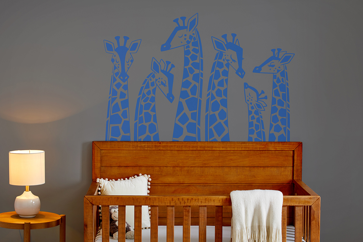 Smart Vinyl Giraffe Decal