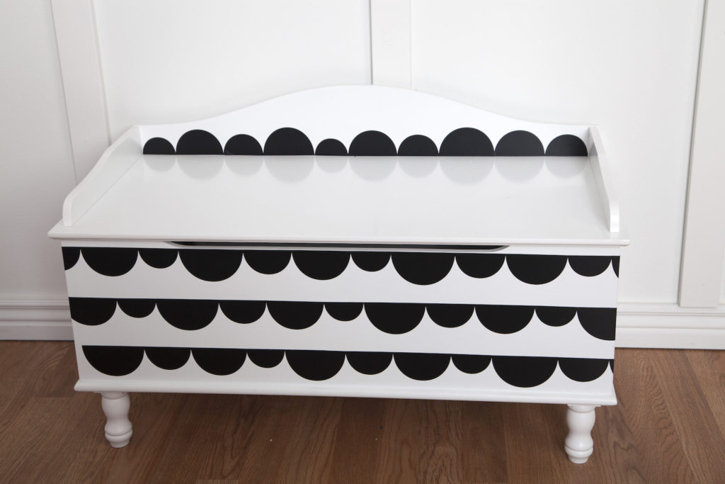 Decorative storage bench