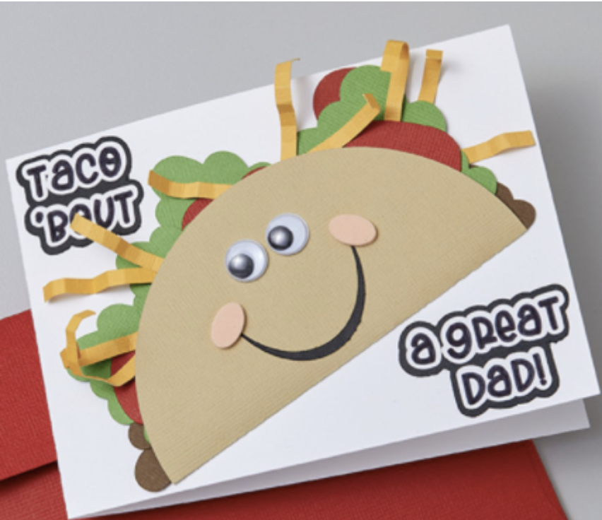 dad taco card