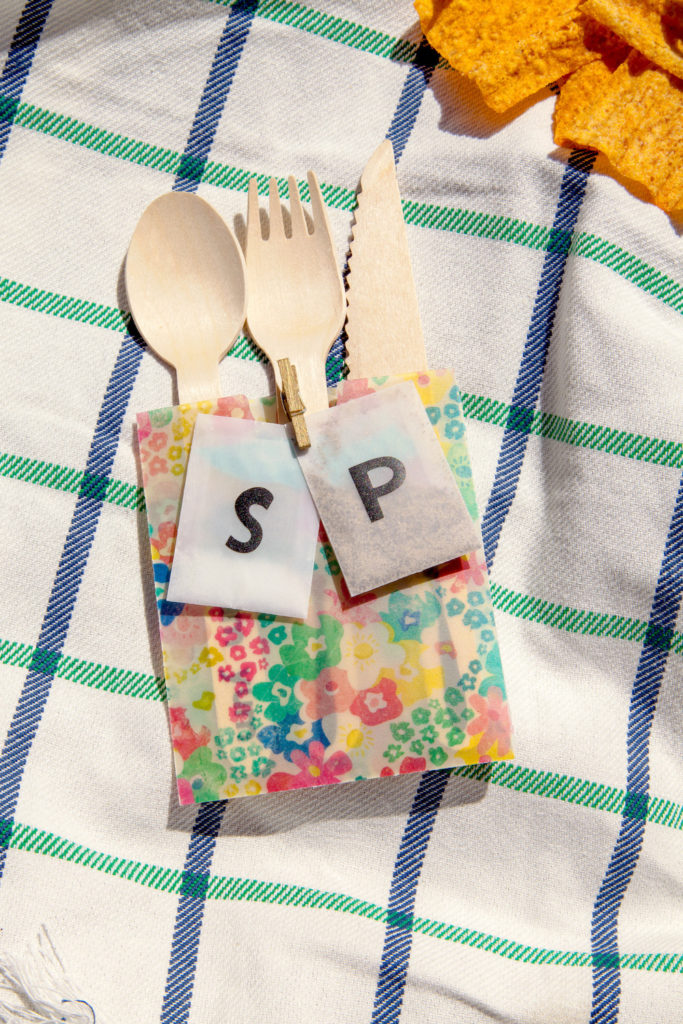 Custom cutlery with labels