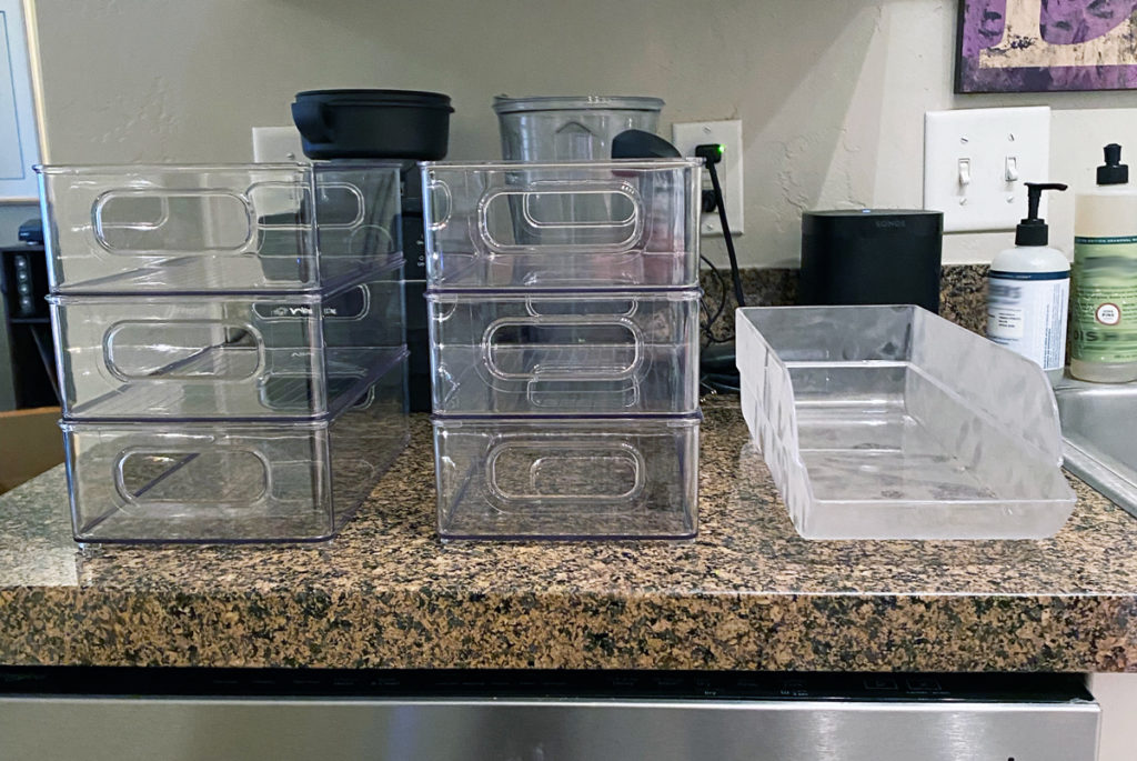 kitchen organizing containers