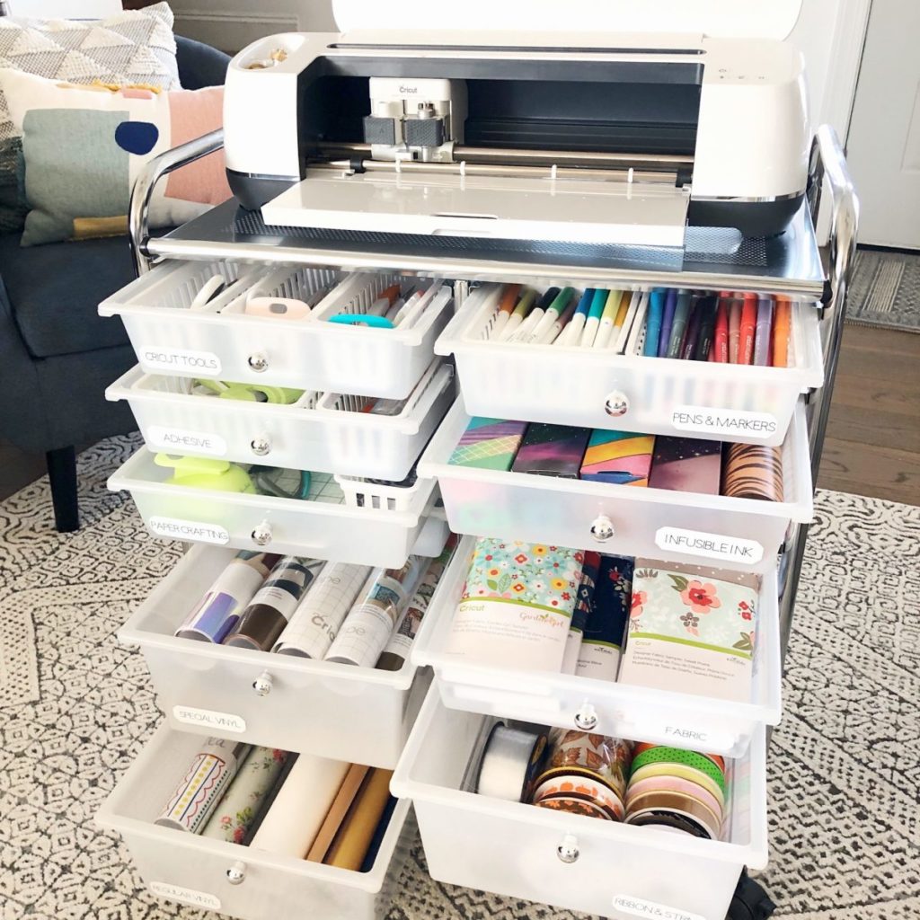 The Best Cricut Paper Organizer for Cardstock - A Touch of LA