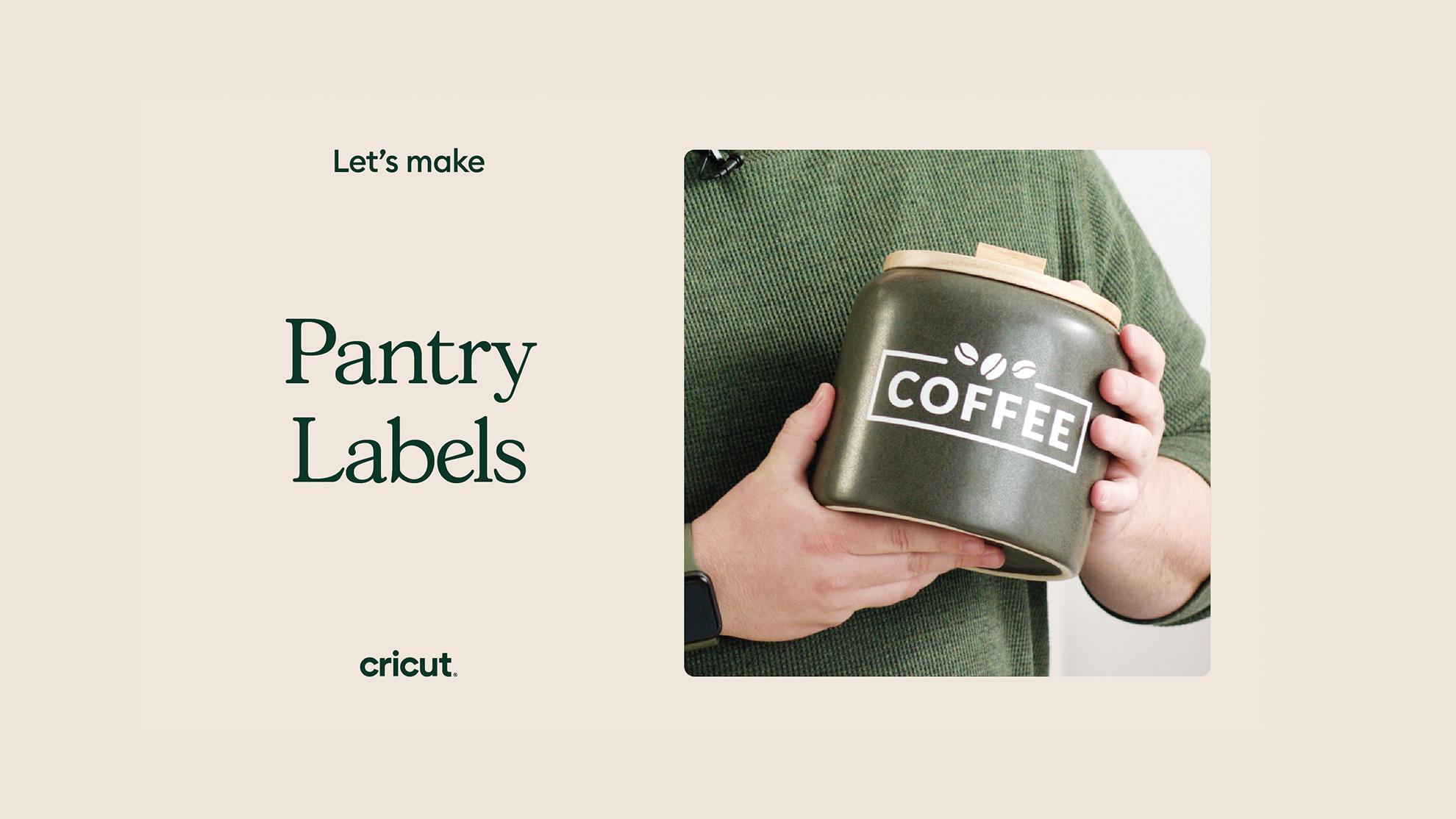 how to make labels with Cricut