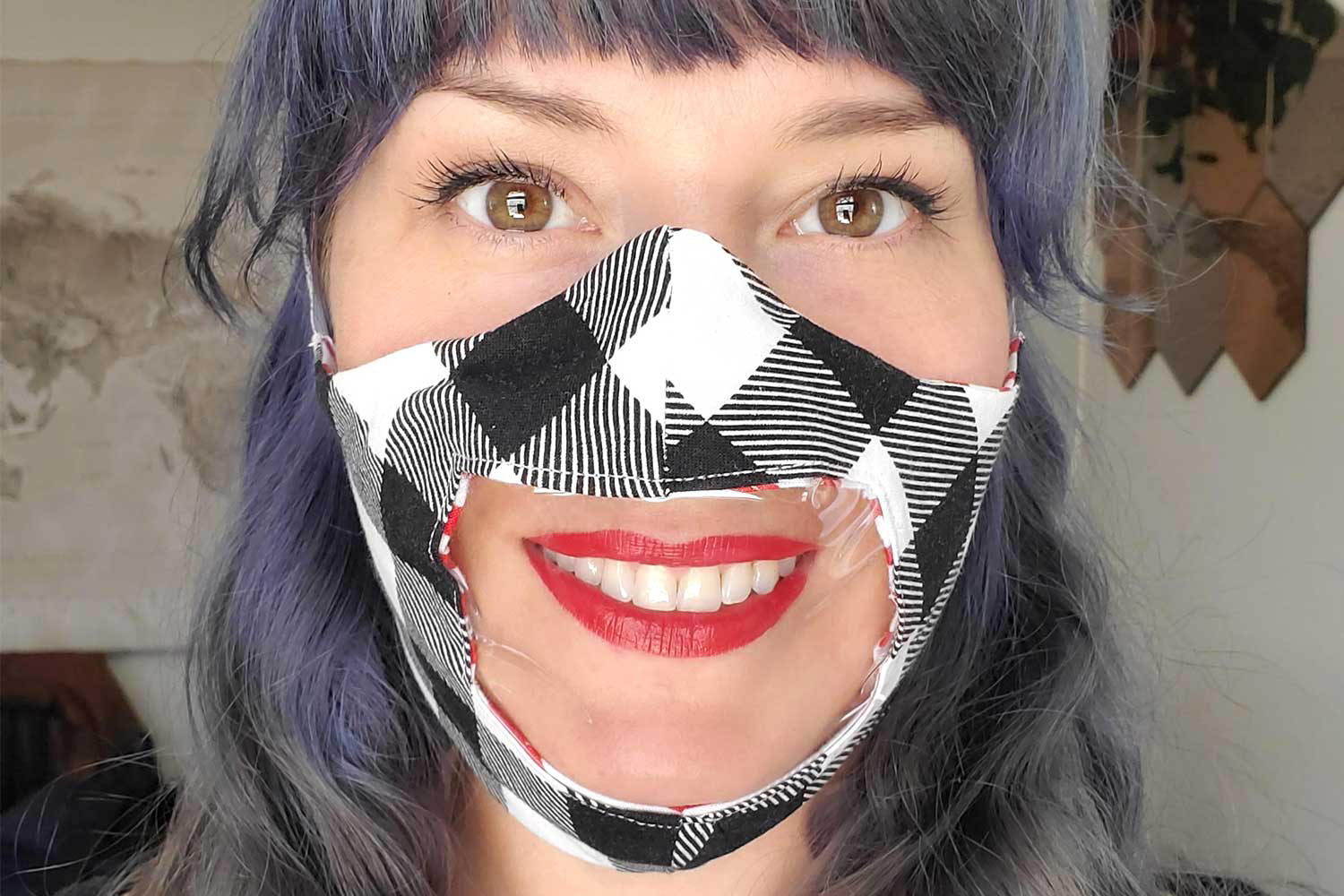 Cricut face mask with window for deaf and hard of hearing communities ...